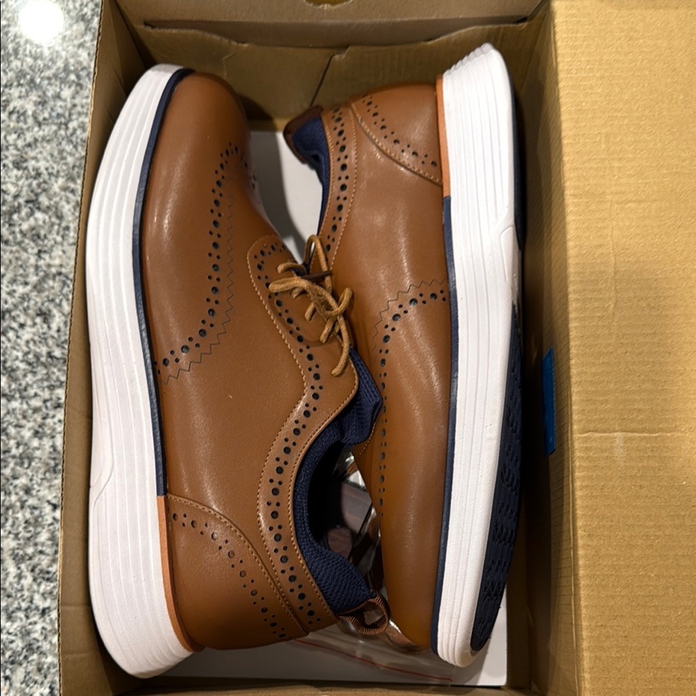 Men's Brown Leather Shoes